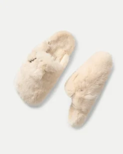 Veronica Beard Accessories|The Gift Guide>Mink Clog Slippers in