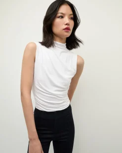 Veronica Beard Tops>Mylie Sleeveless Top in