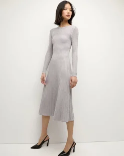Veronica Beard Dresses>Nami Midi Sweater Dress in