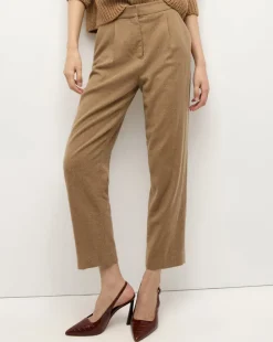 Veronica Beard Pants|The Veronicas' Favorites>Netta Pant in Heather Russet