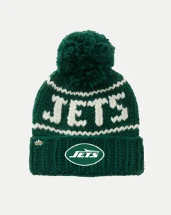 Veronica Beard Accessories|The Gift Guide>New York Jets Beanie in Gotham Green