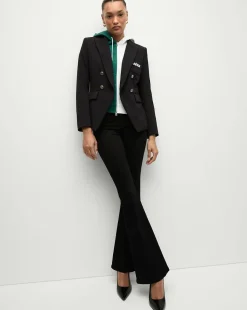 Veronica Beard Jackets & Outerwear|The Gift Guide>New York Jets Dickey Jacket in Black/Silver