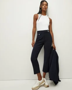 Veronica Beard Pants|Extended Sizes>Renzo Slim-Leg Pant
