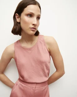 Veronica Beard Tops>Sabrina Crepe Tank in
