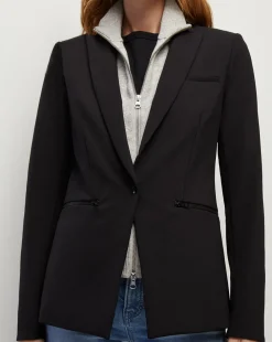 Veronica Beard Jackets & Outerwear|Extended Sizes>Scuba Dickey Jacket