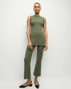 Veronica Beard Tops|Sweaters>Semma Sweater in Stone Army