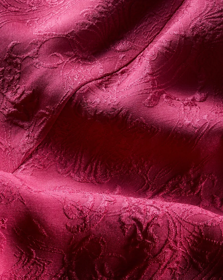 Veronica Beard Dresses>Seymour Silk V-Neck Dress