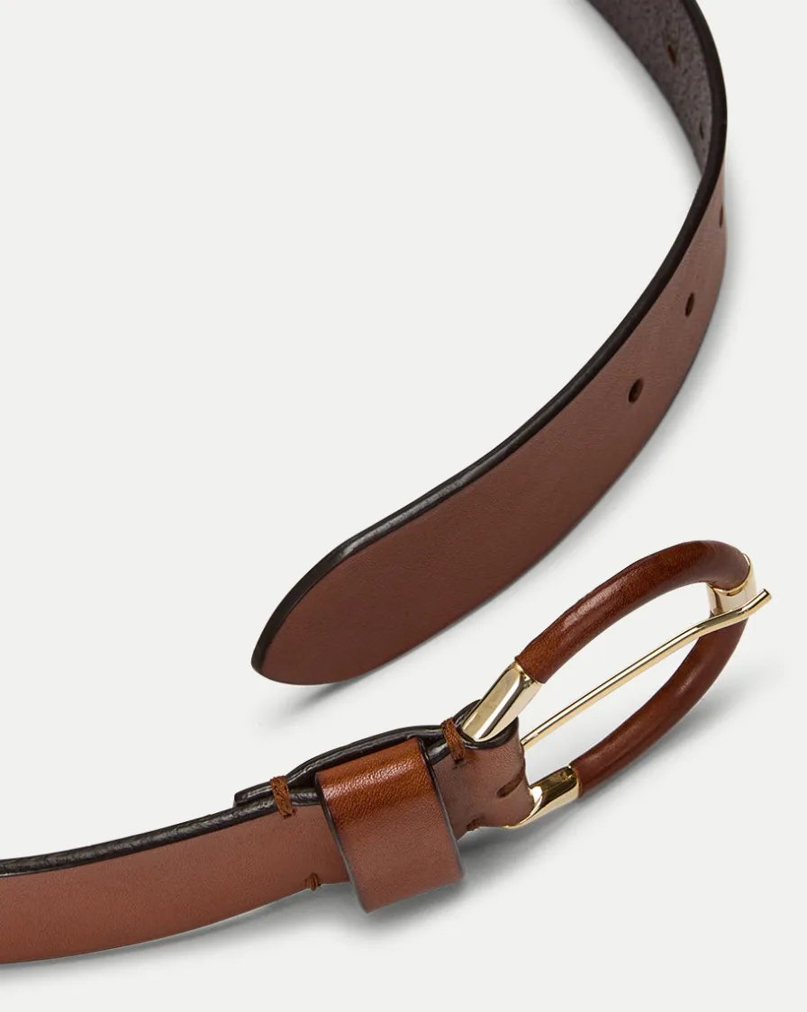 Veronica Beard Accessories|The Gift Guide>Sibilla Leather Belt in