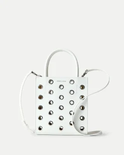 Veronica Beard Crossbody Bags|The Gift Guide>Small Grommet Shopper in Off-White