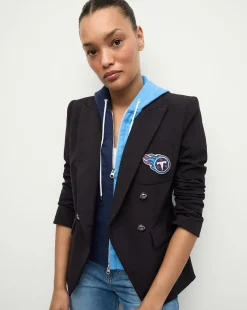 Veronica Beard Jackets & Outerwear|The Gift Guide>Tennessee Titans Dickey Jacket in Navy/Silver