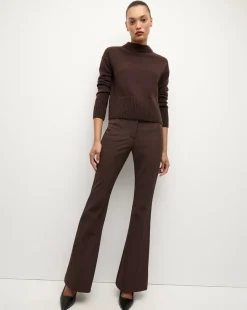 Veronica Beard Pants|The Veronicas' Favorites>Tindaya Pant in Dark Chocolate