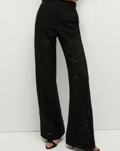 Veronica Beard Pants|Matching Sets>Tonelli Lace Pant in